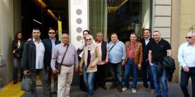 وفد تكتل أثاث نابلس العنقودي يختتم رحلة عمل ناجحةفي عدة مدن إيطالية