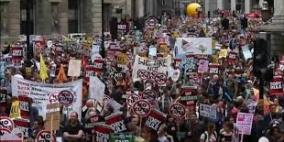 لندن مصرة على التقشف رغم الاحتجاجات