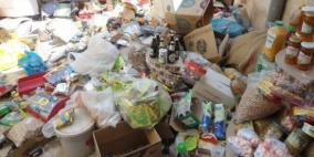 اتلاف مواد غذائية غير صالحة للاستهلاك