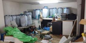 ضبط مصنع للخمور بالخليل