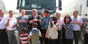 تسليم صهاريج مياه لمجالس الخدمات المشتركة في منطقة الجنوب