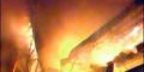 ثلاث إصابات بنيها طفلان في حريق منزل جنوب جنين