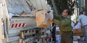 الخليل:"حماية المستهلك" تضبط 128 كرتونة جلي أطفال غير صالحة للاستهلاك