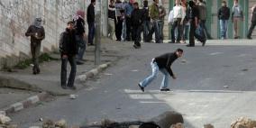 إصابة عدد من المواطنين خلال مواجهات بمنطقة البص في الخليل