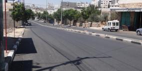 بلدية الخليل تعيد تأهيل شارع واد الهرية ضمن مشروع لتعبيد معظم شوارع المدينة