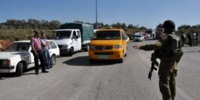 الاحتلال يحتجز عشرات المركبات على مداخل بيت أمر