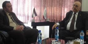 رئيس مجلس ادارة بنك القدس يزور جامعة خضوري