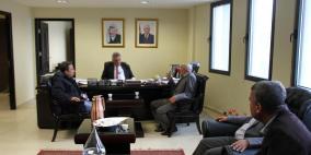 رئيس سلطة المياه يطلع على احتياجات مجلس بيت عور