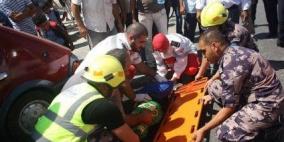 إصابتان بحادث سير جنوب الخليل