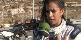 نور داوود فتاة فلسطينية تدخل عالم سباقات السرعة