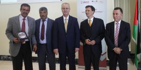 تكريم الشركات الفلسطينية الحاصلة على شهادات المطابقة لمختلف المواصفات الدولية في رام الله