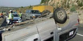 جنين: إصابة مواطنين بحادث سير صباحا