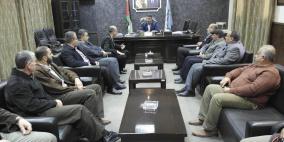 مدير التربية والتعليم الدكتور محمد عواد يقوم بزيارة إلى مكتب مدير شرطة محافظ نابلس‎