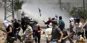 إصابة خمسة مواطنين بمواجهات في بيت أمر