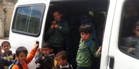 ضبط 3 حافلات رياض أطفال بحمولة زائدة في بيت لحم