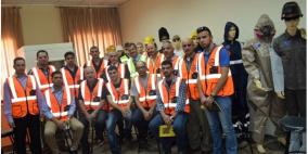 ورشة عمل حول السلامة والصحة المهنية في المنشات الصناعية بالخليل