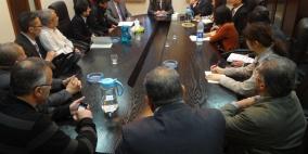 الزعتري يبحث مع مدير عام  ضريبة الاملاك ووفد جايكا سبل التعاون المشترك