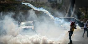 إصابات في تجدد المواجهات شمال بيت لحم واضراب شامل غدا