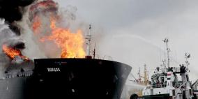 حريق في ناقلة نفط تابعة لشركة بيمكس بخليج المكسيك