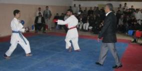 اختتام بطولة الكاراتيه في مدارس الخليل