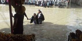 غزة تستقبل أمطار غزيزرة بالخوف والأمل