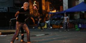 مواجهات عنيفة في مناطق مختلفة بالخليل