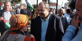 الطيبي في يافا: اليافيون يعانون من محاولات تهويد احيائها العربية