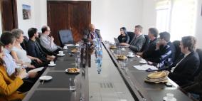 غرفة تجارة وصناعة محافظة بيت لحم تستقبل وفدا بريطانيا رفيع المستوى