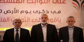 هنية يلمّح إلى هدنة مع الاحتلال وانفراج مع مصر