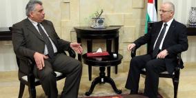 الحمد الله يبحث مع رئيس سلطة المياه أخر تطورات تنفيذ مشروع تحلية المياه في غزة