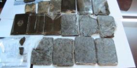 الشرطة تضبط 2 كيلو ونصف من الحشيش المخدر في الخليل