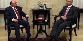 الحمد الله يبحث مع رئيس سلطة النقد أخر التطورات على صعيد القطاع المالي والمصرفي