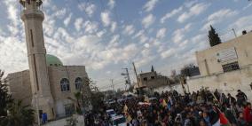 مئات المواطنين يشيعون جثمان الشهيد سعيد جاسر علي (85 عاما)، في بلدة كفر قدوم