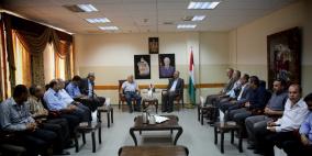 وزير الزراعة ومحافظ طولكرم يبحثان قضايا المزارعين بالمحافطة