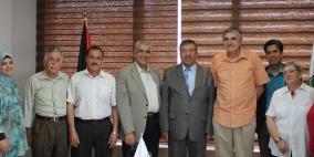 بلدية ‏البيرة‬ تستقبل نائب رئيس بلدية جونفلييه الفرنسية