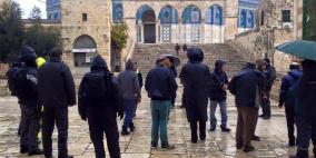 رغم الأجواء العاصفة: مستوطنون يقتحمون الأقصى وخشية من انهيارات أرضية