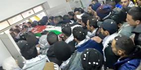 صور: عارورة تشيع جثمان الشهيد صالح