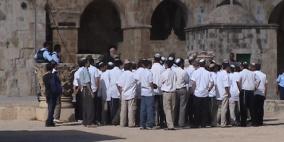 المستوطنون يجددون إقتحامهم للمسجد الاقصى