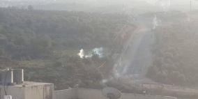 "صور" اندلاع مواجهات في بيت عور غرب رام الله