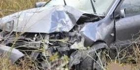 أصابة خمسة مواطنين في حادث سير بمحافظة قلقيلية