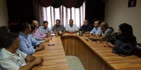 النقابة الوطنية للعاملين في المصارف والبنوك والـتأمين تعقد إجتماعها الشهري