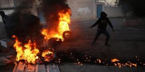 مواجهات قرب مخيم الجلزون