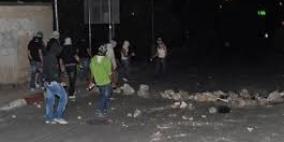 إصابات بالاختناق خلال مواجهات مع قوات الاحتلال في يعبد