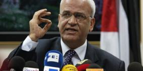 عريقات يطالب بالزام إسرائيل بوقف التطهير العرقي والاستيطان