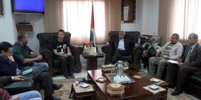 محافظ قلقيلية يلتقي وفدا من البرلمان الاسباني