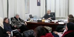 مناقشة مستجدات عمل مراكز الحماية الاجتماعية للنساء ضحايا العنف