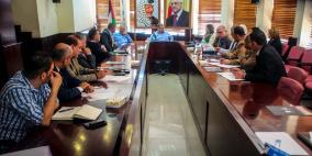 الشكعة يلتقي ممثلين عن بنوك وشركات تأمين لبحث مشروع الحديقة العالمية المصغرة