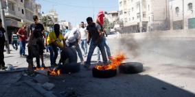 مواجهات بين قوات الإحتلال وشبان في مخيم قلنديا شمال القدس