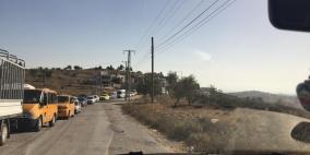 مراسلنا : قوات الاحتلال تعيق حركة المواطنين على حاجز عطارة