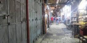 الإجراءات الإسرائيلية تسببت بإغلاق نحو 35% من محال القدس القديمة